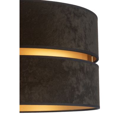 Duolla - Stojací lampa DUO 1xE27/60W/230V pr. 44 cm černá/bílá