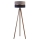 Duolla - Stojací lampa DUO 1xE27/60W/230V pr. 44 cm šedá/modrá/wenge