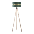 Duolla - Stojací lampa DUO 1xE27/60W/230V pr. 44 cm zelená/béžová