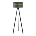Duolla - Stojací lampa DUO 1xE27/60W/230V pr. 44 cm zelená/wenge