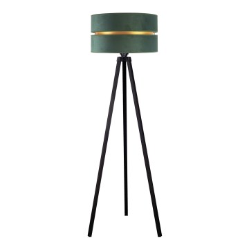 Duolla - Stojací lampa DUO 1xE27/60W/230V zelená/černá