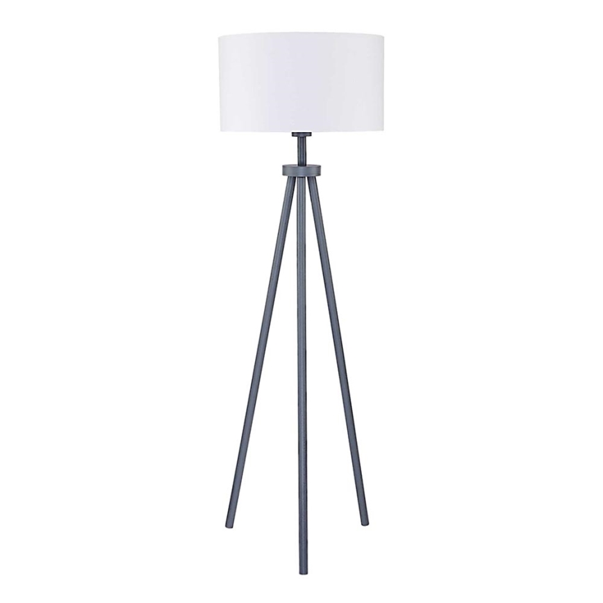 Duolla - Stojací lampa ECHO1 1xE27/40W/230V pr. 45 cm bílá
