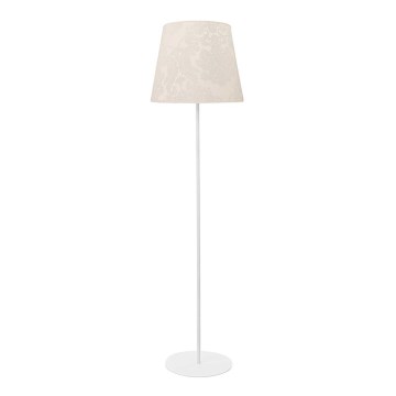 Duolla - Stojací lampa SOPRANO 1xE27/40W/230V pr. 38 cm béžová