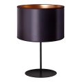 Duolla - Stolní lampa CANNES 1xE14/15W/230V pr. 20 cm černá/měděná