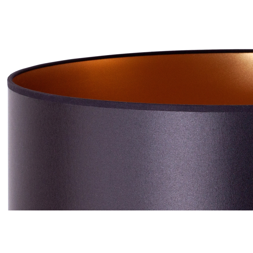 Duolla - Stolní lampa CANNES 1xE14/15W/230V pr. 20 cm černá/měděná