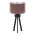 Duolla - Stolní lampa LYON 1xE27/15W/230V pr. 30 cm hnědá