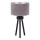 Duolla - Stolní lampa LYON 1xE27/15W/230V pr. 30 cm šedá