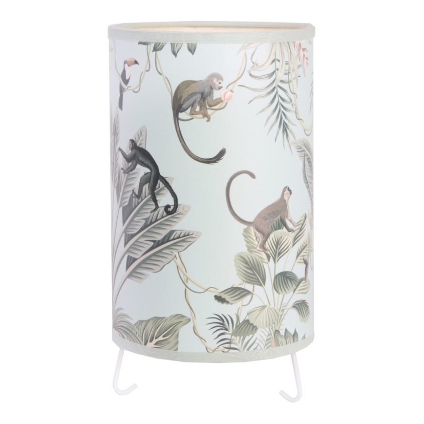 Duolla - Stolní lampa MONKEYS 1xE14/15W/230V pr. 12,5 cm