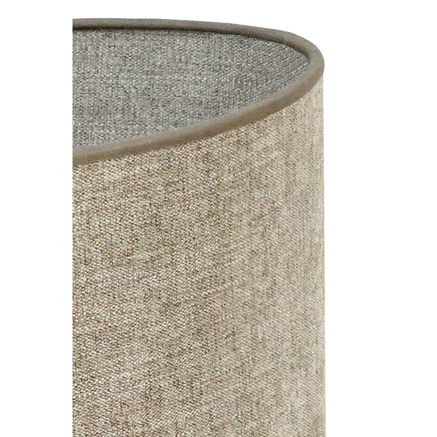 Duolla - Stolní lampa OVAL 1xE27/15W/230V pr. 30 cm hnědá