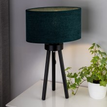 Duolla - Stolní lampa OVAL 1xE27/15W/230V zelená