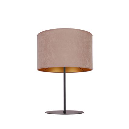 Duolla - Stolní lampa ROLLER 1xE14/15W/230V pr. 20 cm béžová/zlatá