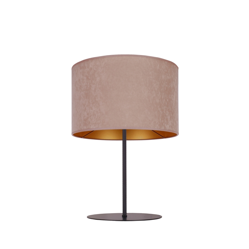 Duolla - Stolní lampa ROLLER 1xE14/15W/230V pr. 20 cm béžová/zlatá