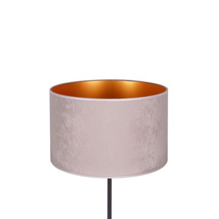 Duolla - Stolní lampa ROLLER 1xE14/15W/230V pr. 20 cm šedá/zlatá