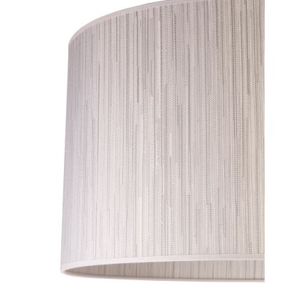 Duolla - Stropní svítidlo ESSEX 1xE27/40W/230V pr. 45 cm stříbrná