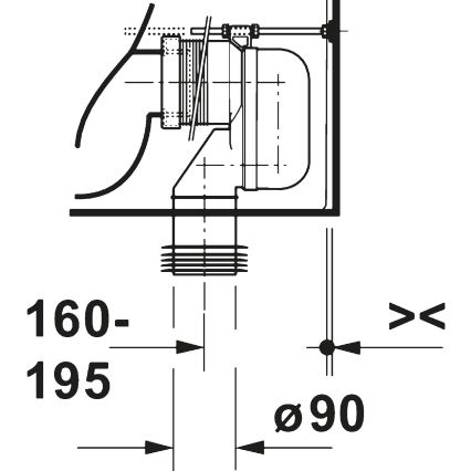 Duravit 20600900002 - WC kombi D-CODE keramika/lesklá bílá