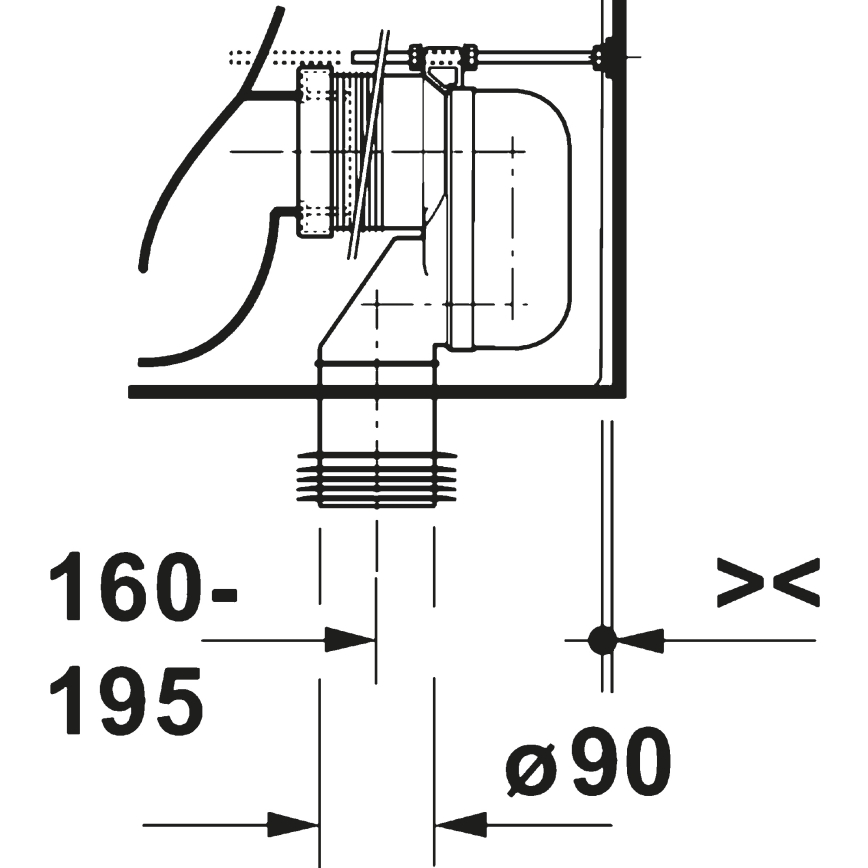 Duravit 20600900002 - WC kombi D-CODE keramika/lesklá bílá