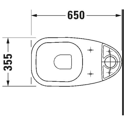 Duravit 21110900002 - WC kombi D-CODE keramika/lesklá bílá