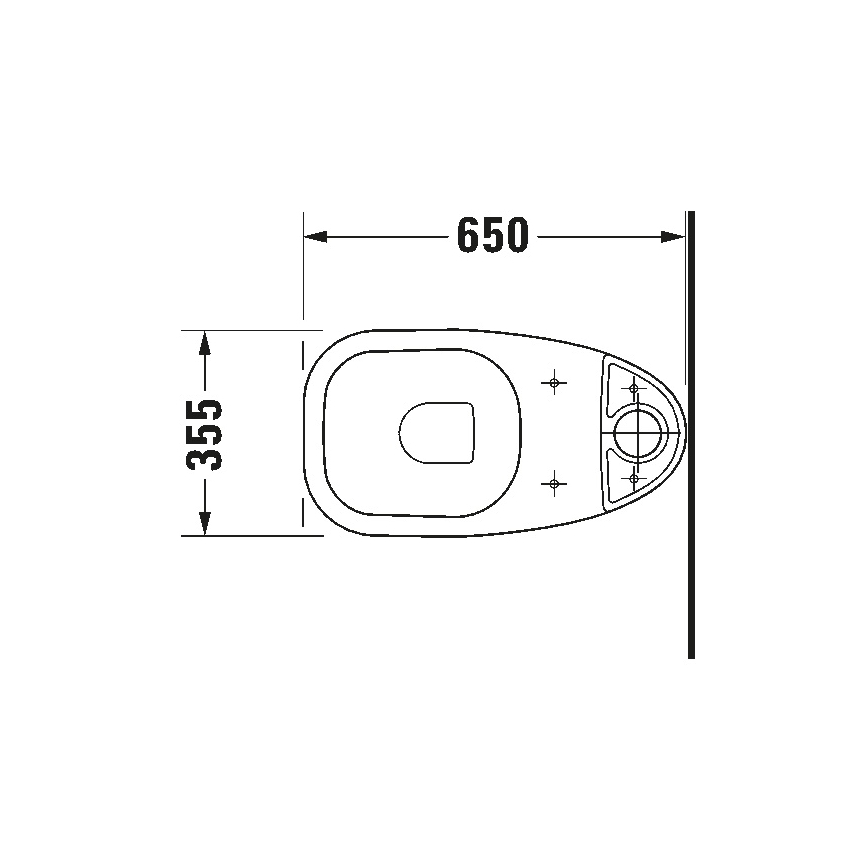 Duravit 21110900002 - WC kombi D-CODE keramika/lesklá bílá