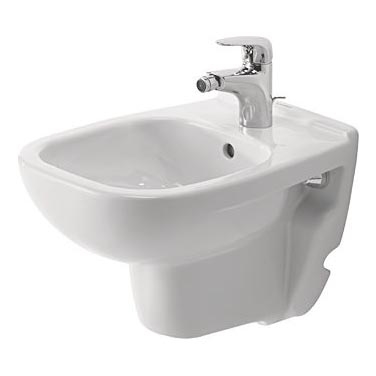 Duravit 22371500002 - Závěsný bidet D-CODE keramika/lesklá bílá