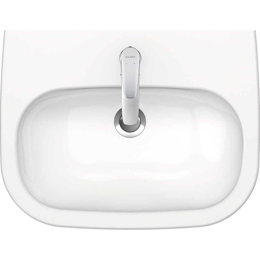 Duravit 23106000002 - Závěsné umyvadlo D-CODE 60x46 cm keramika/lesklá bílá