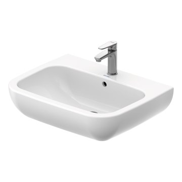 Duravit 23106500002 - Závěsné umyvadlo D-CODE 65x50 cm keramika/lesklá bílá