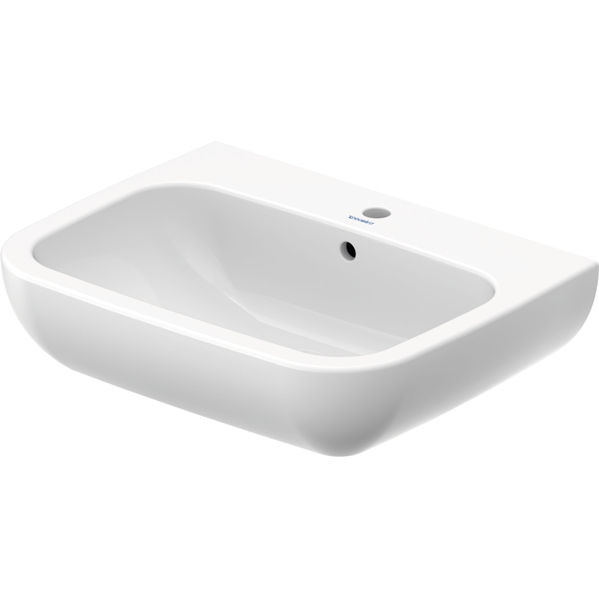 Duravit 23106500002 - Závěsné umyvadlo D-CODE 65x50 cm keramika/lesklá bílá