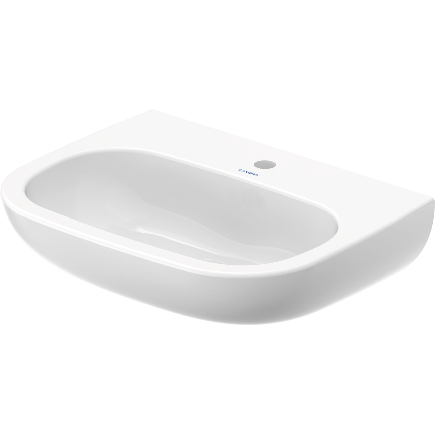 Duravit 23116000002 - Závěsné umyvadlo D-CODE 60x46 cm keramika/lesklá bílá