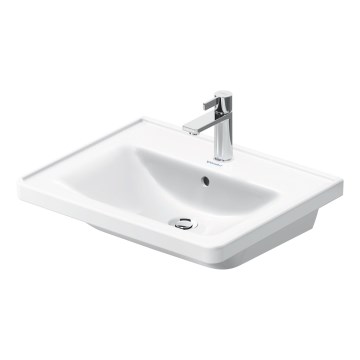 Duravit 2367600000 - Závěsné umyvadlo D-NEO 60x48 cm keramika/lesklá bílá