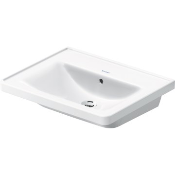 Duravit 2367600060 - Závěsné umyvadlo D-NEO 60x48 cm keramika/lesklá bílá