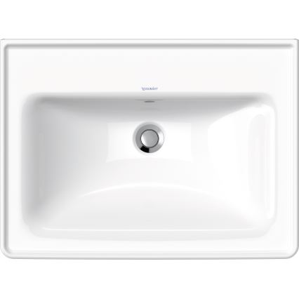 Duravit 2367650060 - Závěsné umyvadlo D-NEO 65x48 cm keramika/lesklá bílá