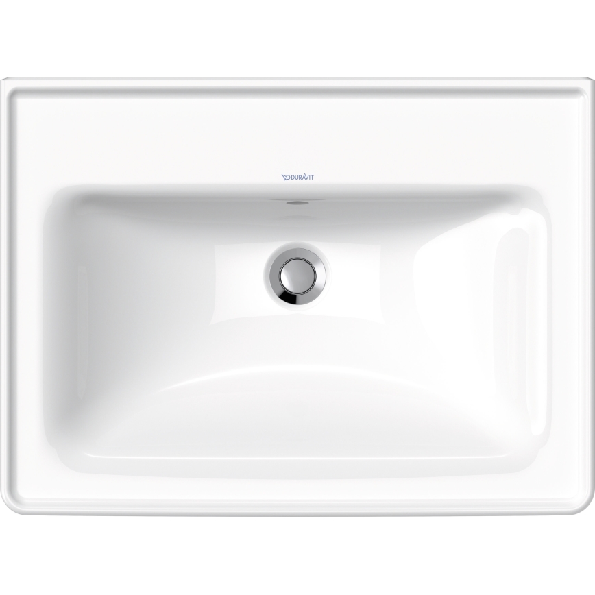 Duravit 2367650060 - Závěsné umyvadlo D-NEO 65x48 cm keramika/lesklá bílá