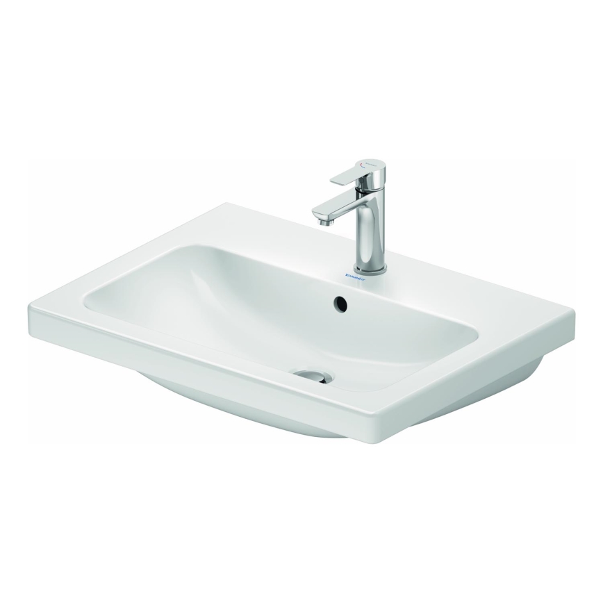 Duravit 23996500002 - Závěsné umyvadlo D-CODE 65x48 cm keramika/lesklá bílá