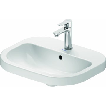 Duravit 24025500002 - Závěsné umyvadlo D-CODE 55x44 cm keramika/lesklá bílá