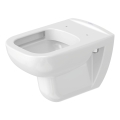 Duravit 25700920002 - Závěsné Rimless WC D-CODE keramika/lesklá bílá
