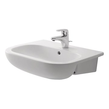 Duravit 339550000 - Zápustné umyvadlo D-CODE 55x44 cm keramika/lesklá bílá