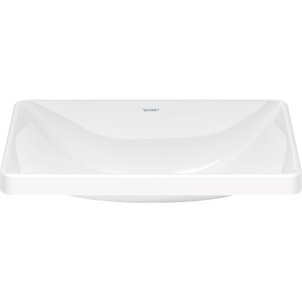 Duravit 358600079 - Zápustné umyvadlo D-NEO 60x44 cm keramika/lesklá bílá