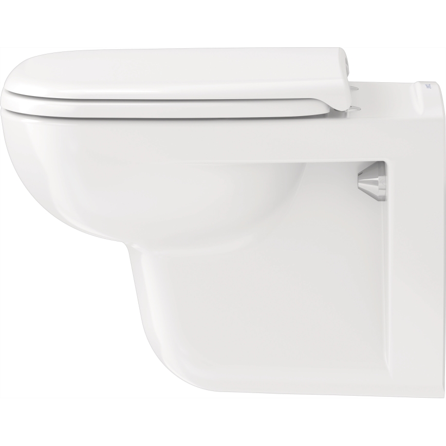 Duravit 45351900A1 - Závěsné WC s prkénkem D-CODE keramika/lesklá bílá