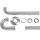 Duravit 50260000 - Umyvadlový sifon UNIVERSAL lesklý chrom