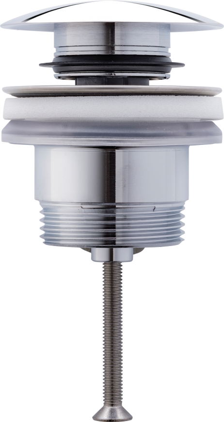 Duravit 50521000 - Umyvadlová výpusť PUSH-OPEN pr. 6,3 cm lesklý chrom