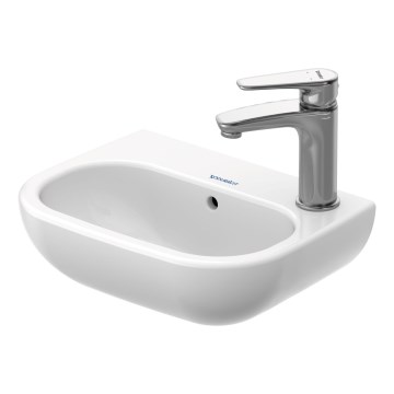 Duravit 7053600082 - Závěsné umyvadlo D-CODE 36x27 cm keramika/lesklá bílá