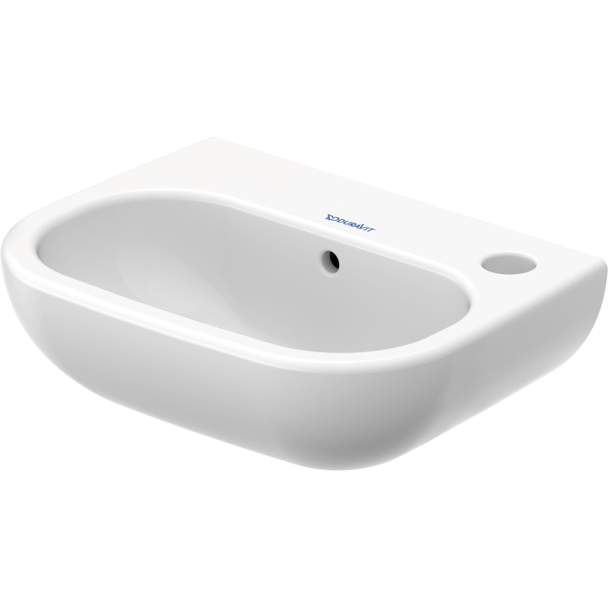 Duravit 7053600082 - Závěsné umyvadlo D-CODE 36x27 cm keramika/lesklá bílá