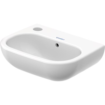 Duravit 7053600092 - Závěsné umyvadlo D-CODE 36x27 cm keramika/lesklá bílá