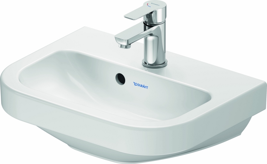 Duravit 7484500002 - Závěsné umyvadlo D-CODE 45x33,5 cm keramika/lesklá bílá