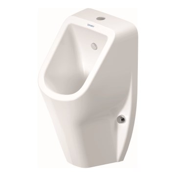 Duravit 828300000 - Pisoár Rimless D-CODE horní přívod, zadní odpad keramika/lesklá bílá