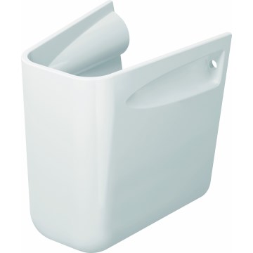 Duravit 8571800002 - Kryt na sifon D-CODE 30x26,8 cm keramika/lesklá bílá