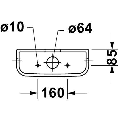 Duravit 9530000852 - Splachovací nádržka pro WC D-CODE 4,5/3l keramika/bílá