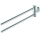 Duravit 99221000 - Nástěnný věšák na ručníky D-CODE 44,7 cm lesklý chrom