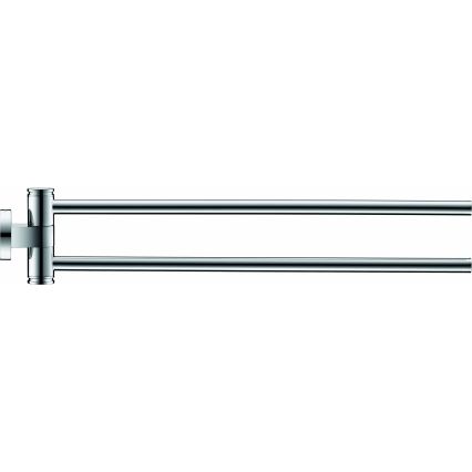 Duravit 99221000 - Nástěnný věšák na ručníky D-CODE 44,7 cm lesklý chrom