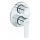 Duravit DC5210008010 - Sprchová baterie pro podomítkovou instalaci D-CODE lesklý chrom