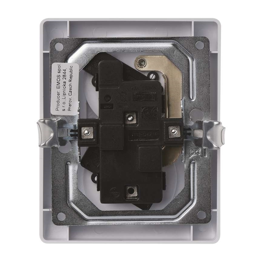 Dvojitá zásuvka domovní FRENCH 250V/16A